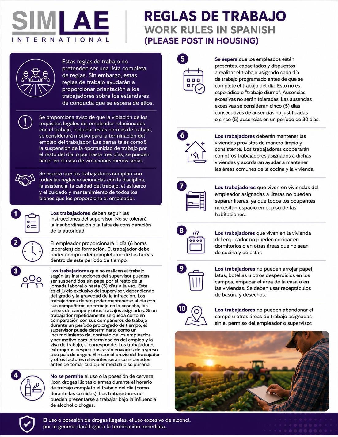 SIMLAE Internacional — orientación
